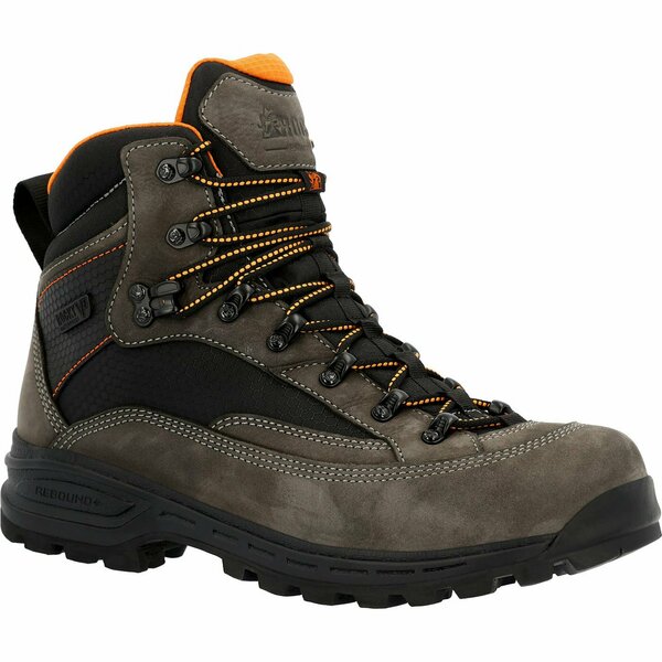 Rocky MTN Stalker Pro Waterproof Mountain Boot, CHARCOAL, W, Size 10.5 RKS0644